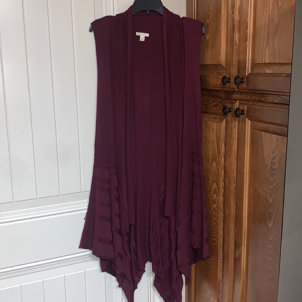 Sleeveless Cardigan
